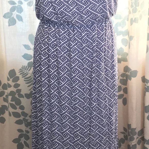 Pixley Laurel Maxi dress (navy/white) - Picture 2 of 2